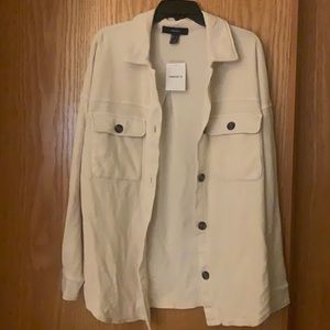Forever 21 Cotton Fleece Jacket